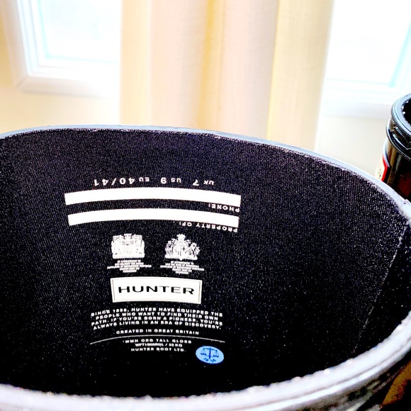 🖤🤍 Hunter Women's Original Tall Rain Boot - Picture 3 of 7